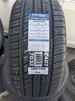 225/40/18 Celimo SALIENT CS580 - New Tires
