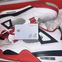 Jordan 4 Fire Red 