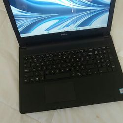 DELL LAPTOP  15" UNLOCKED   WINDOWS 11 8GB RAM 128ssd  COMPUTER FREE CHARGER works great