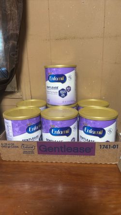 Enfamil Gentlease 12.4 oz cans
