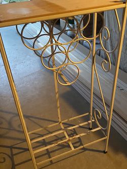 Wine Bottle Holder For Kitchen