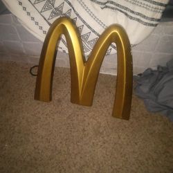 Rare McDonald's 3 D Letter (M)
