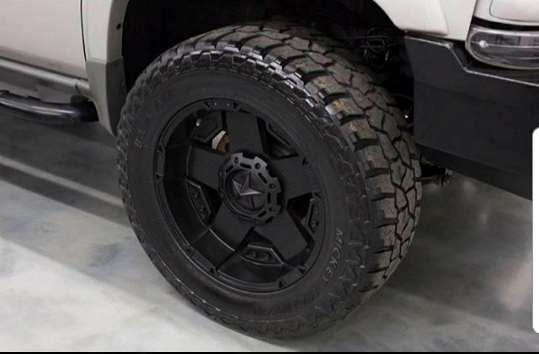 Set of Mickey Thompson Baja ATZ tires