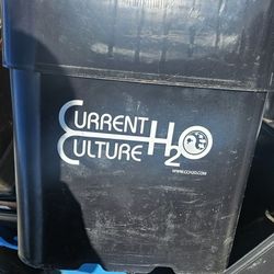 Hydroponics Culture growth module, lids, Lights, tubing, filtration, etc.