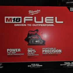 Milwaukee
M18 FUEL 18V Lithium-Ion Cordless Brushless 6-1/2 in. Plunge Cut Track Saw (Tool-Only)