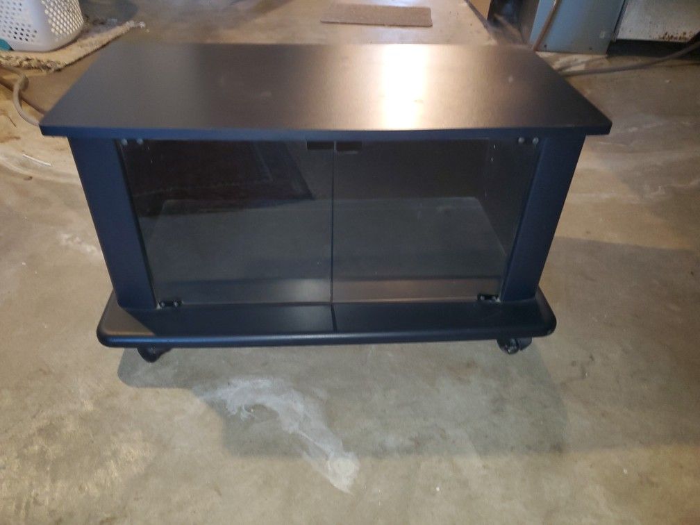 Television Stand With Rollers