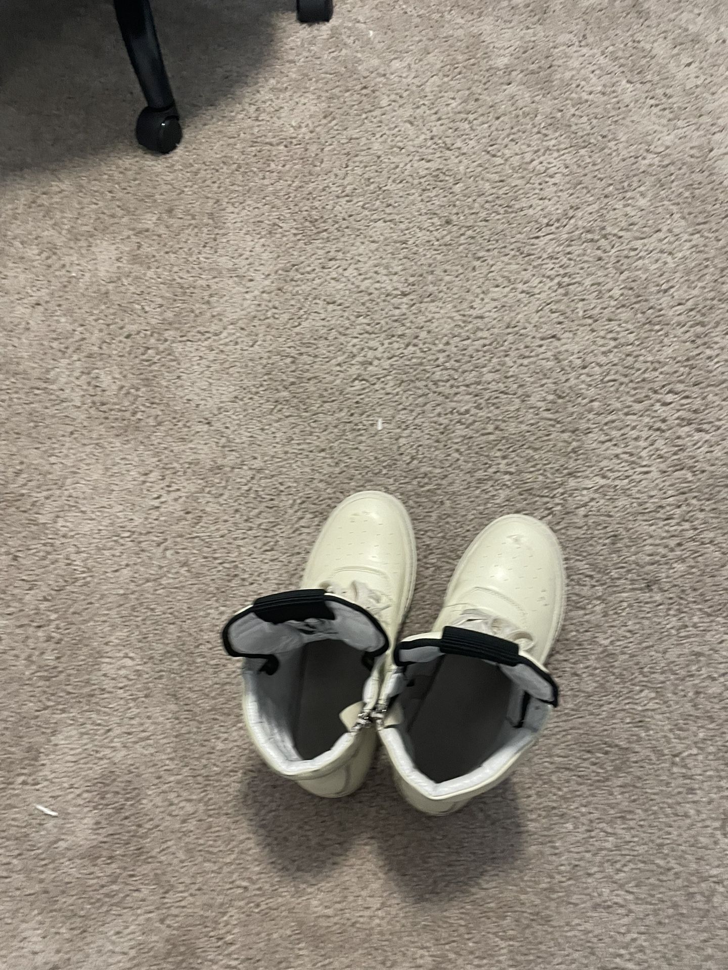 Rick Owens Geobaskets Size 43 White