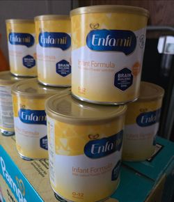 9cans  Enfamil Infant Formula
