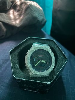 Iced out g shock watch
