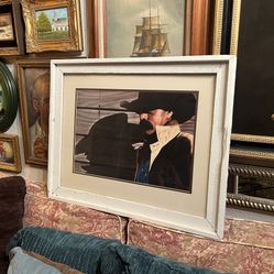 Western Cowboy Man Signed Art