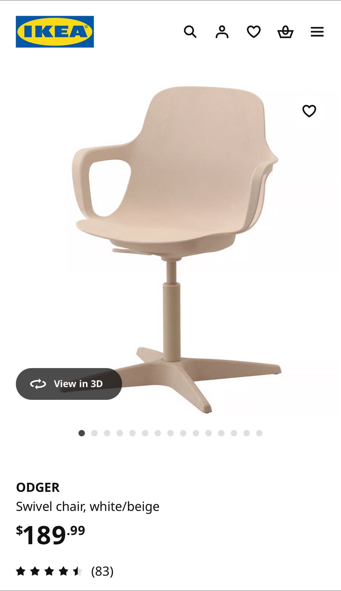 Desk / Swivel Chair
