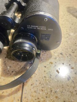 vintage USMC  binoculars. Bausch & Lomb.