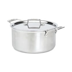 📌 All-Clad D5 Stainless Brushed 8-QT Stockpot