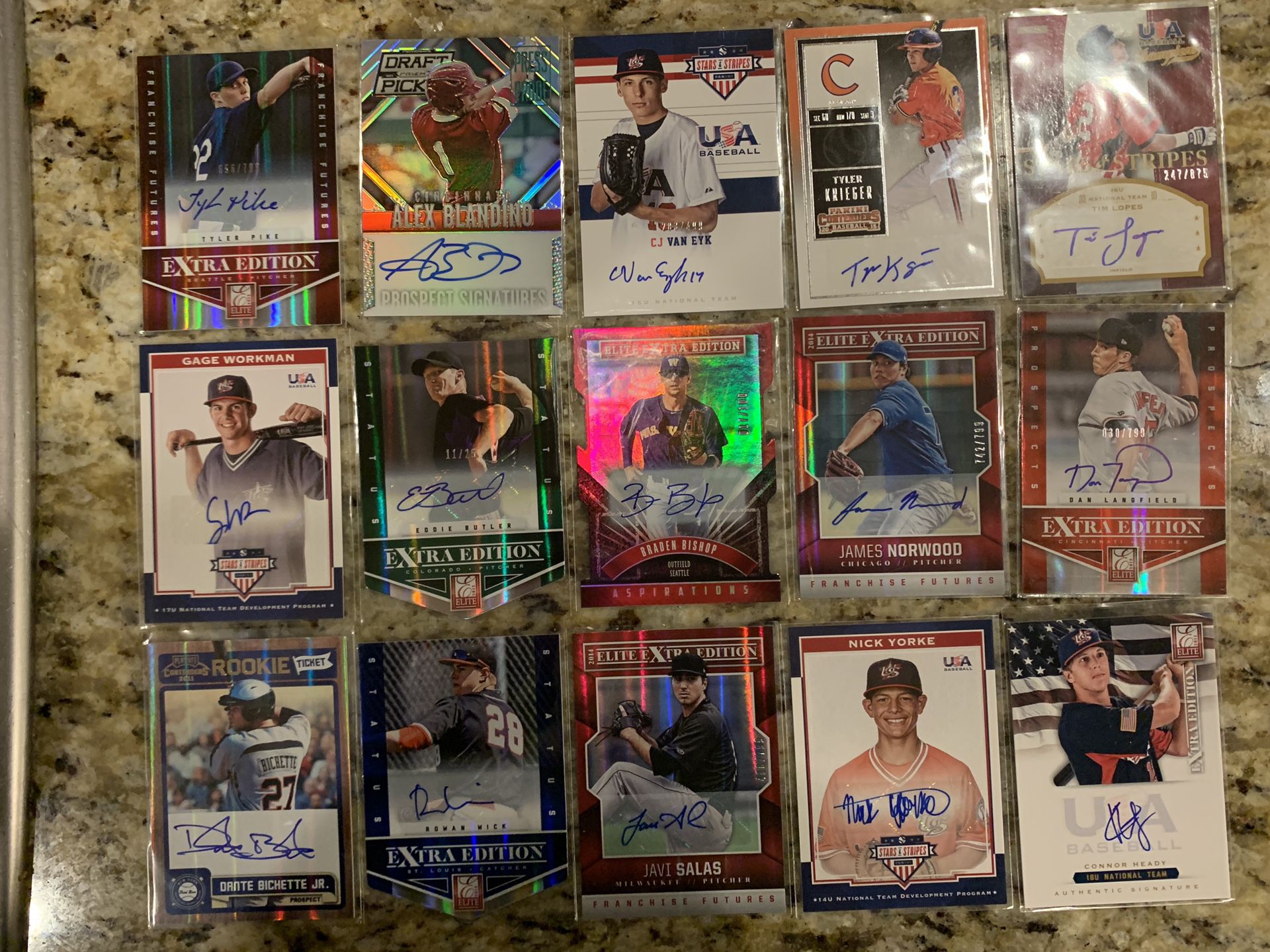 LOT of 125 Baseball AUTO Autographs ALL Pack Pulled NO PressPass Sage #d SP's RC
