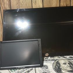 32 Inches TV  and 12 Inches tv (not A  smart Tv). One Remote