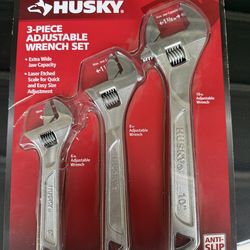 Adjustable Wrench Set (3-Piece)