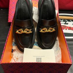 Tory burch Jessa Lug Slingback loafer