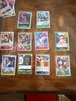 One piece card lot