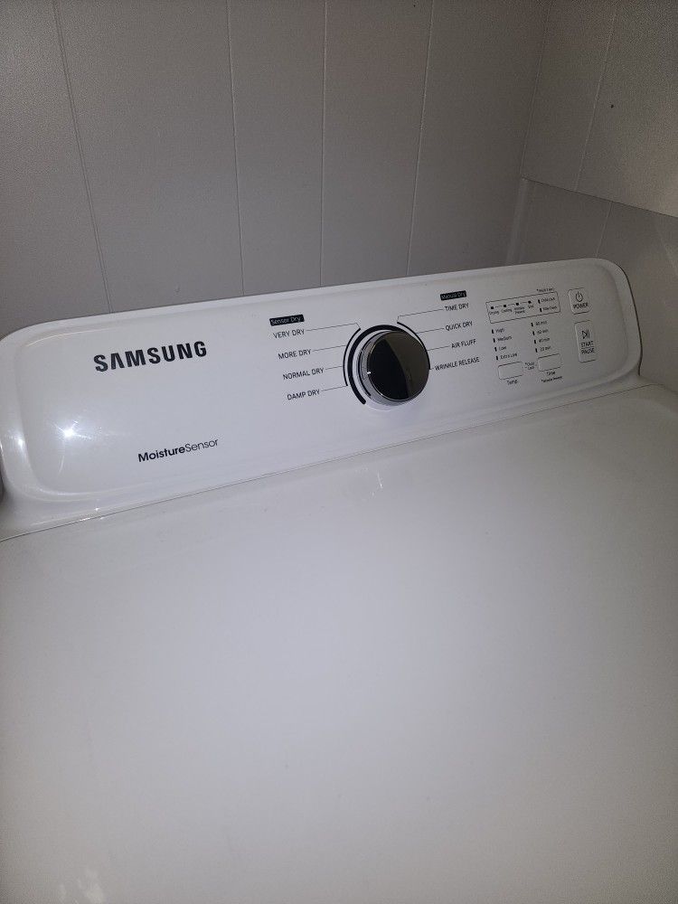 Samsung Washer/gas Dryer Set Like New