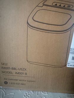 Awesome brand new in original packaging 26lbs of ice a day