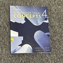 Reading For Today Concepts 4th edition