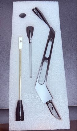 67-94 Black Aluminum GM Shifter Kit
