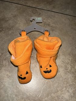 Baby Pumpkin Shoes