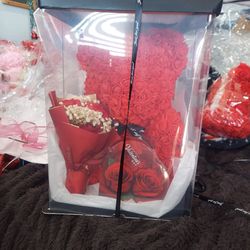 Valentines  Rose Bears Gifts