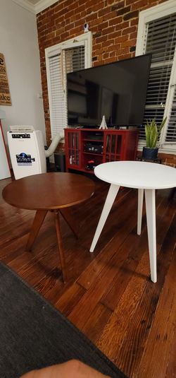 Two coffee/side tables in great condition $60 for both or $35 for one OBO