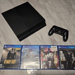 PS4 Console And Games