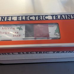 NEW IN BOX VINTAGE LIONEL TRAINS CHRISTMAS CAR 1988 MAKE OFFER