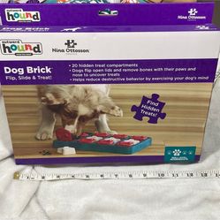Dog Brain Game/ Treat Dispenser / Dog Brick