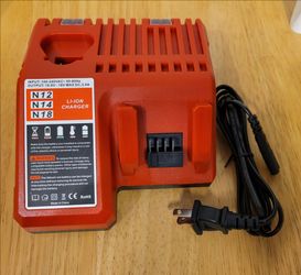 compatible Milwaukee M12 (12V) /  M18 (18V) Battery Charger 1850 NEW