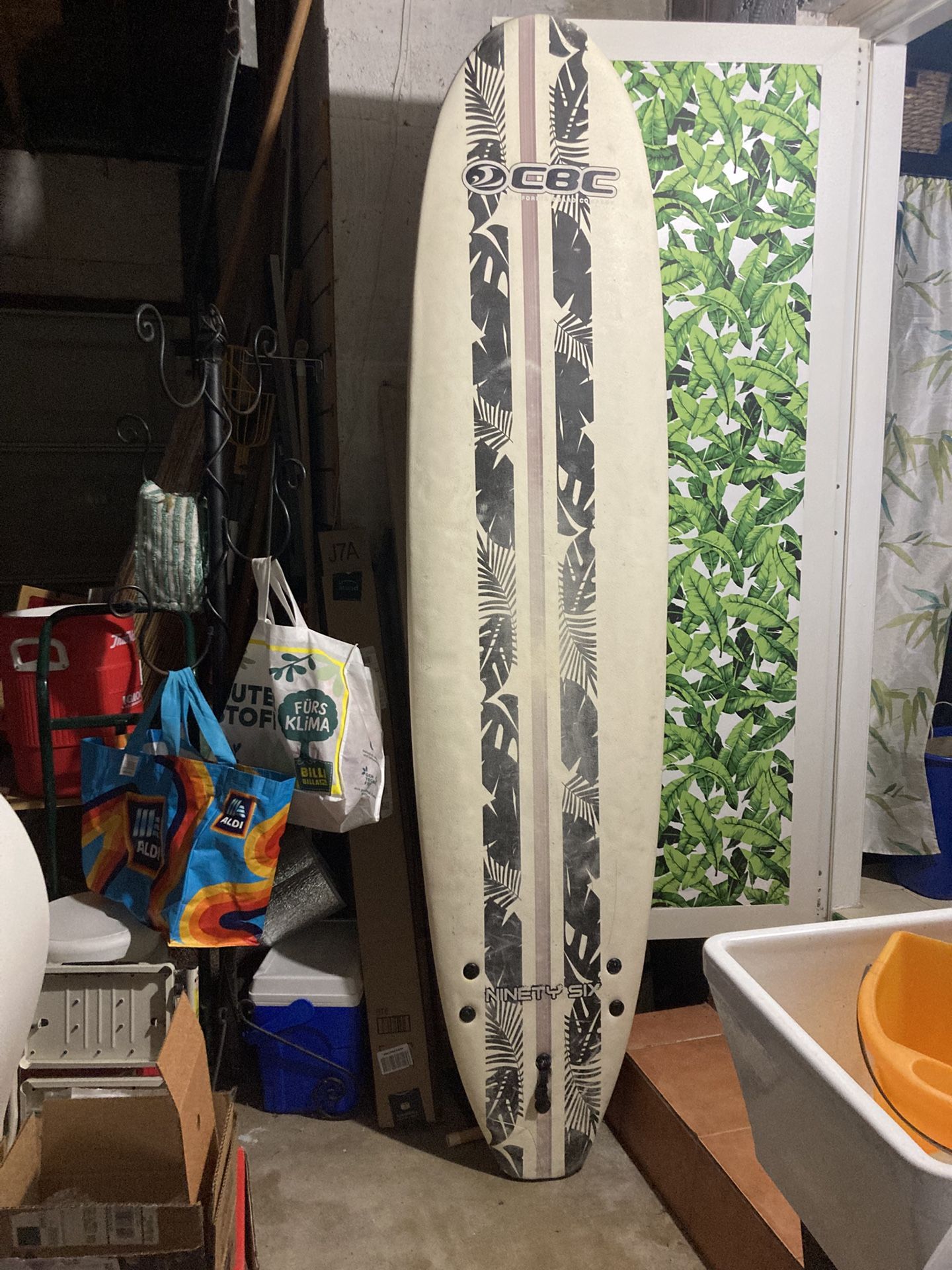8 foot foam board