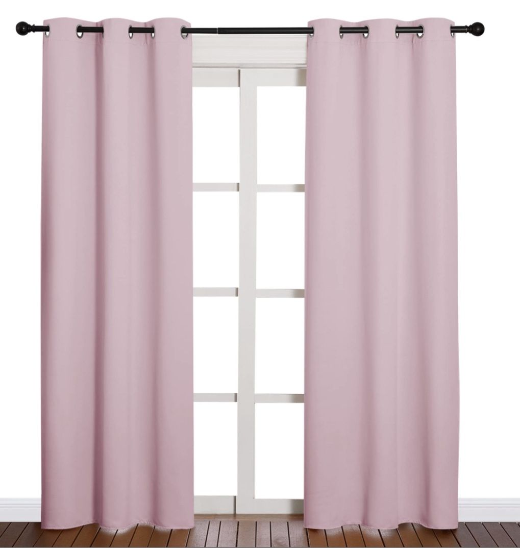 Pink Curtains 