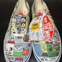 Peanuts x Vans Authentic 'Comics' Size 5.5 M / 7 W