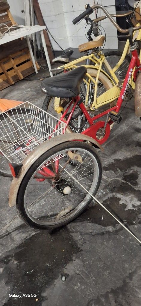 I want $100 for all three bicycles.