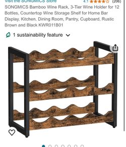 Wine Rack New Tulare 