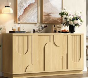 Modern oak buffet wardrobe/ Stand Tv/ Console