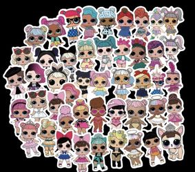 Brand new lol surprise water proof stickers $1 each