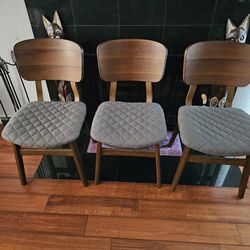 3 chairs