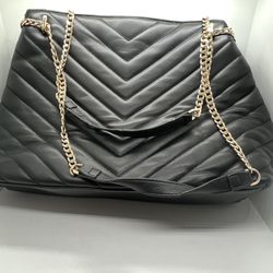Work Tote Handbag - A New Day™ Black