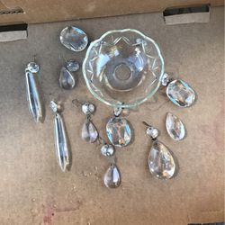 Chandelier Glass Pieces