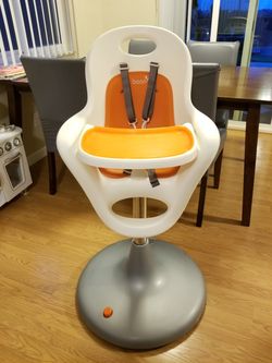 Boon FLAIR Pedestal High Chair Orange for Sale in San Diego