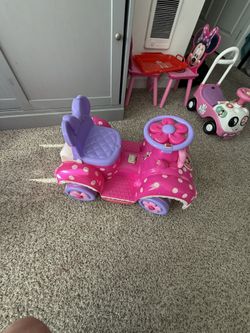 Electric Minnie Mouse Car