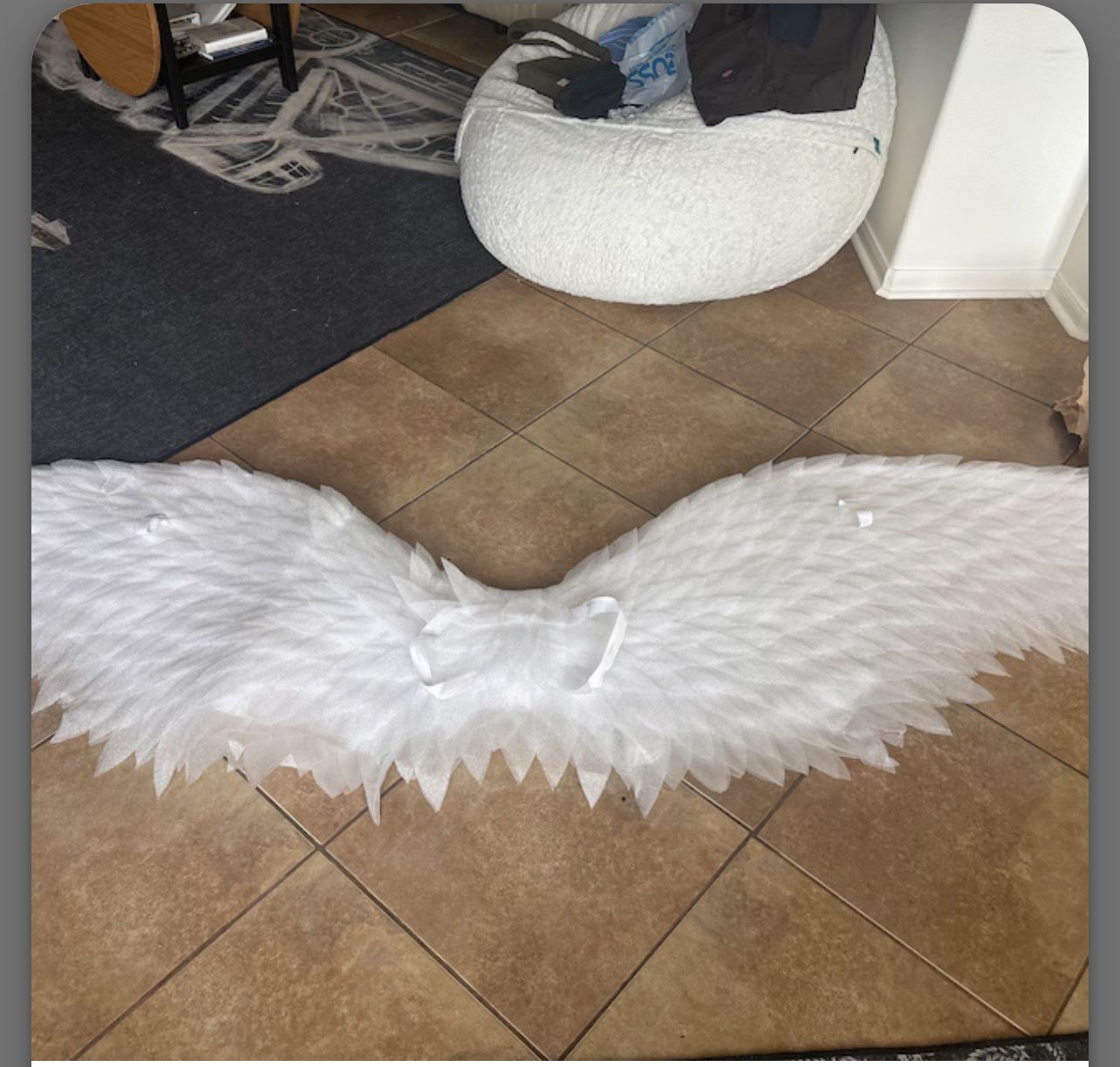 White Angel Wings 