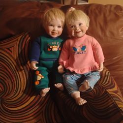 2  Porcelain Baby dolls 