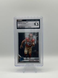 2019 Donruss Optic Nick Bosa Rookie RC #168 49ers