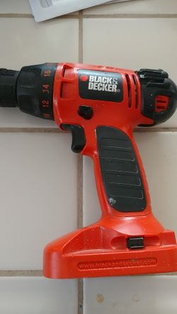 Black and Decker cordless drill