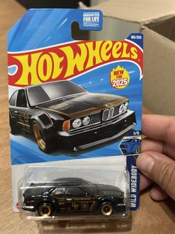 New 2025 Hot Wheels Case H BMW 635 CSI Black Ready Stock
